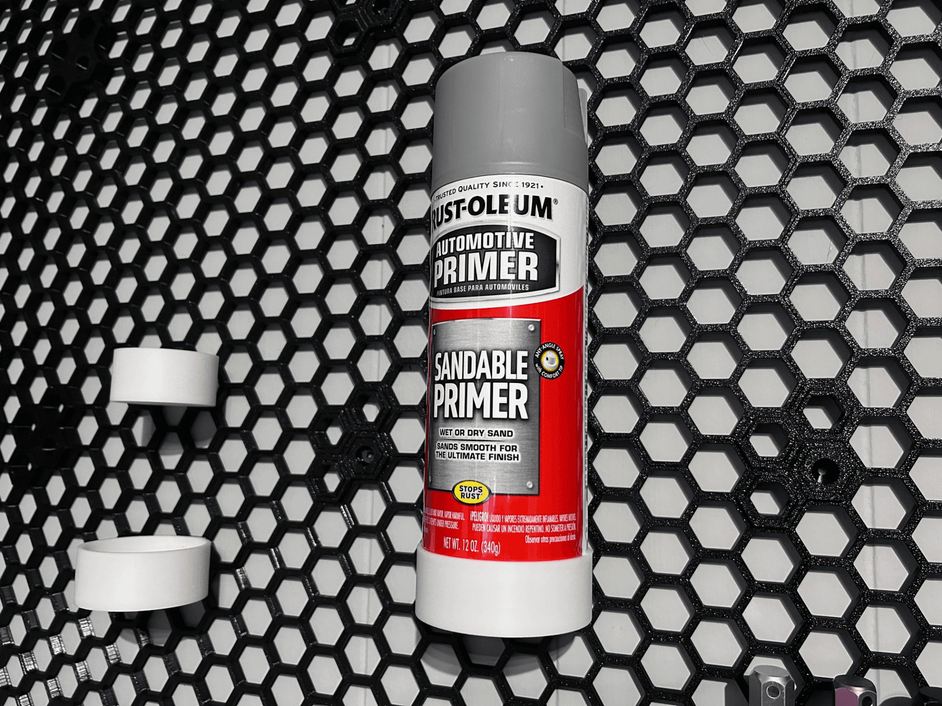 Spray Paint Can Holder for HSW Honeycomb Wall