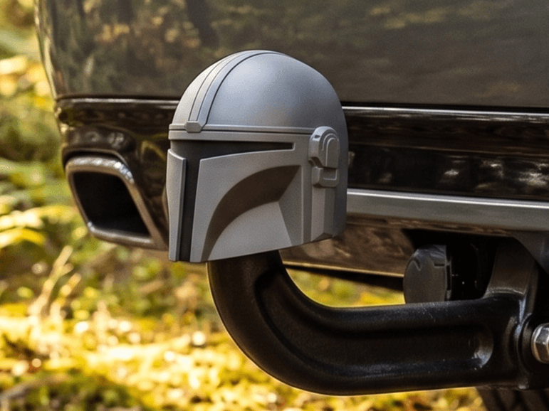 Mandalorian hitch tow ball cover 50mm