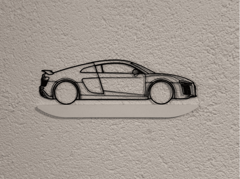 Audi R8 V10 wallart