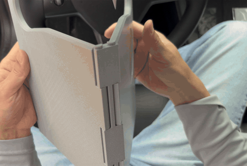 Foldable Car Dining Tray for Steering Wheel