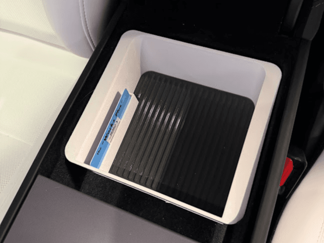 Tesla Model Y Juniper Arm Rest Storage
