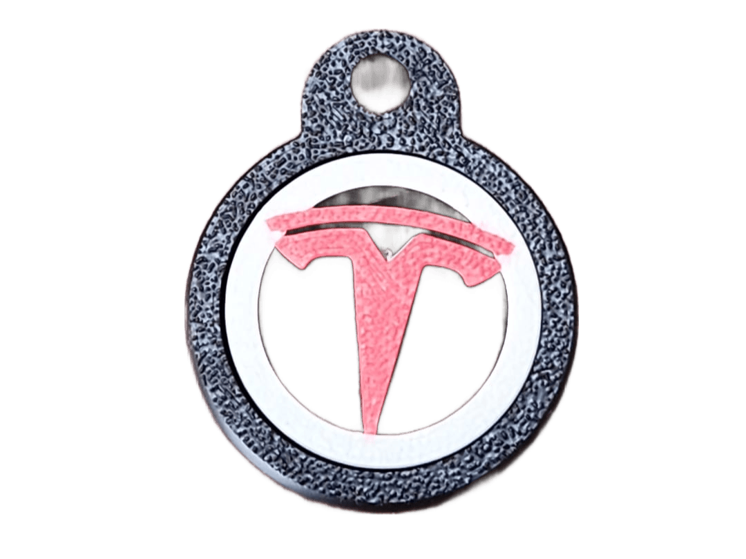 Tesla Fidget Spinner - Gyroscopic Car Keychain
