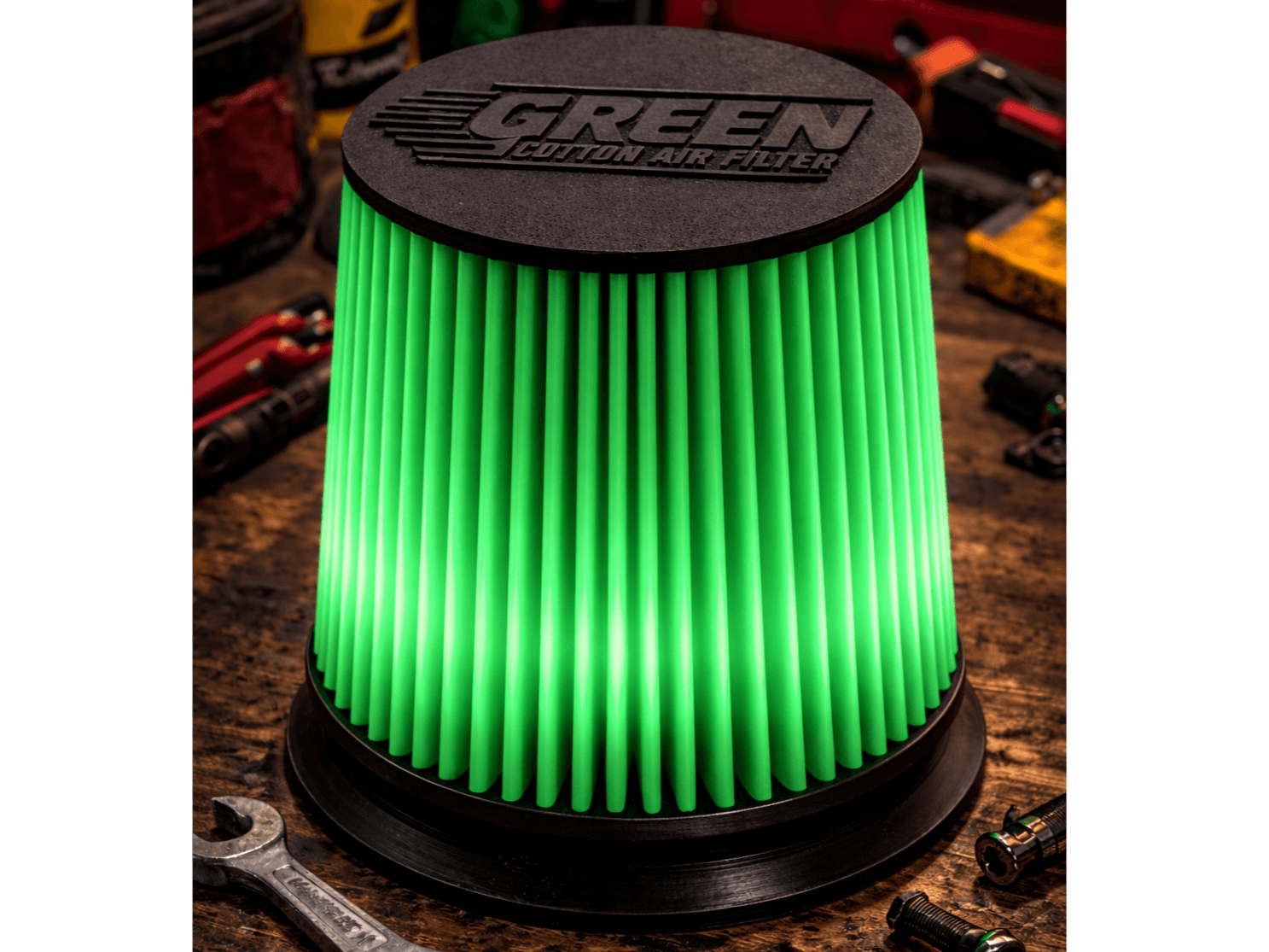 Lampe Filtre à Air LED – Décoration  Automobile