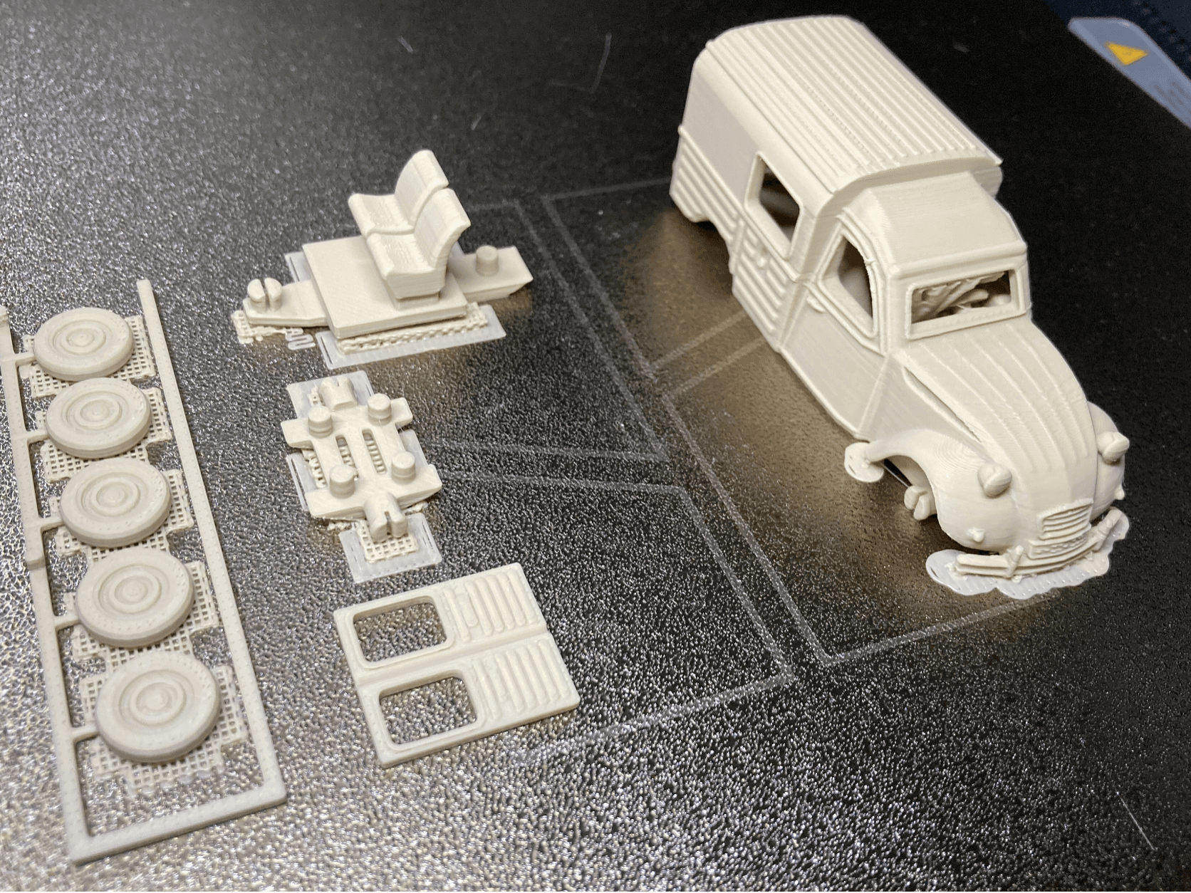 Kitcard Citroen 2CV Fourgonnette carmodel