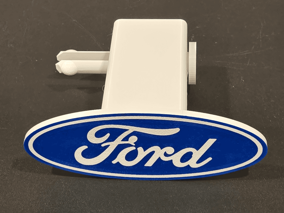 Ford 2" hitch cover - large
