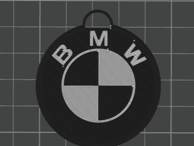 Portachiavi logo bmw