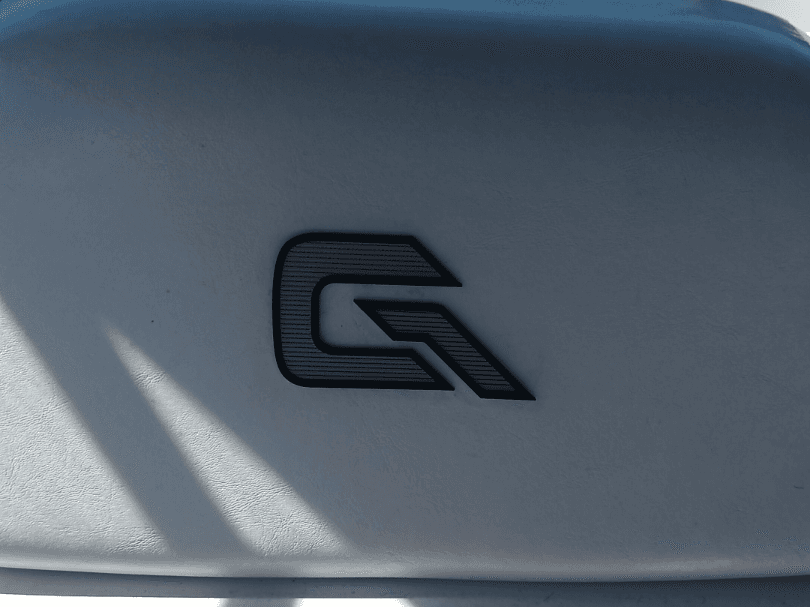 Original Boot Glastron Logo Emblem Sitz Kopfteil