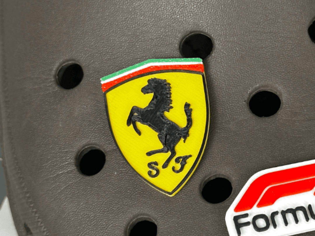 Ferrari Crocs Charms