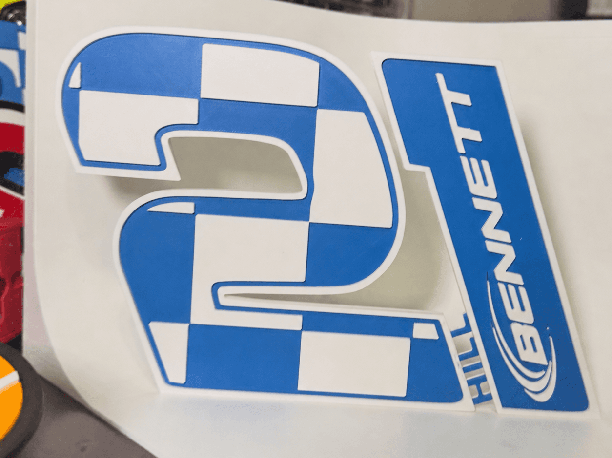 Austin Hill 21 Bennett NASCAR