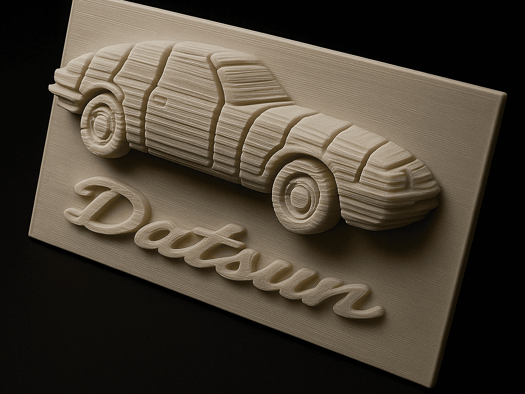 Sliced Nissan Datsun 280Z Fairlady Z