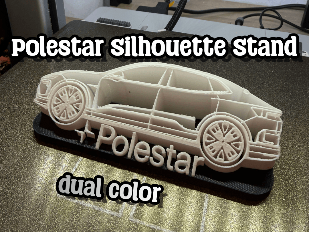 Polestar Silhouette Logo Stand