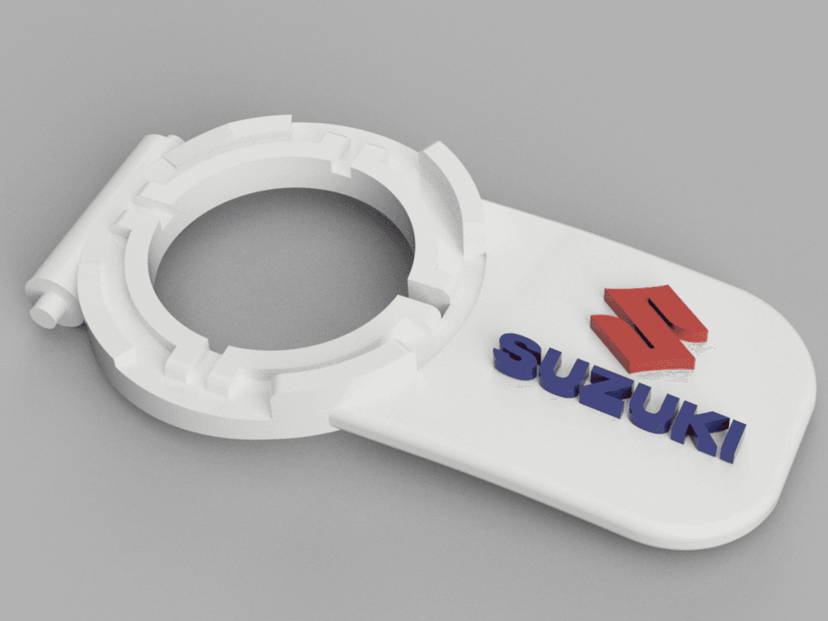 Leva Quad Lock con logo SUZUKI
