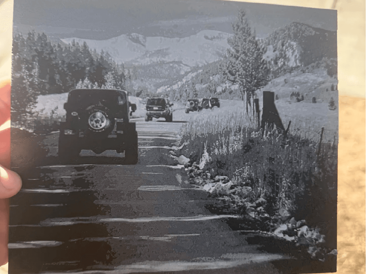 Jeep Trail Colorado Hueforge 