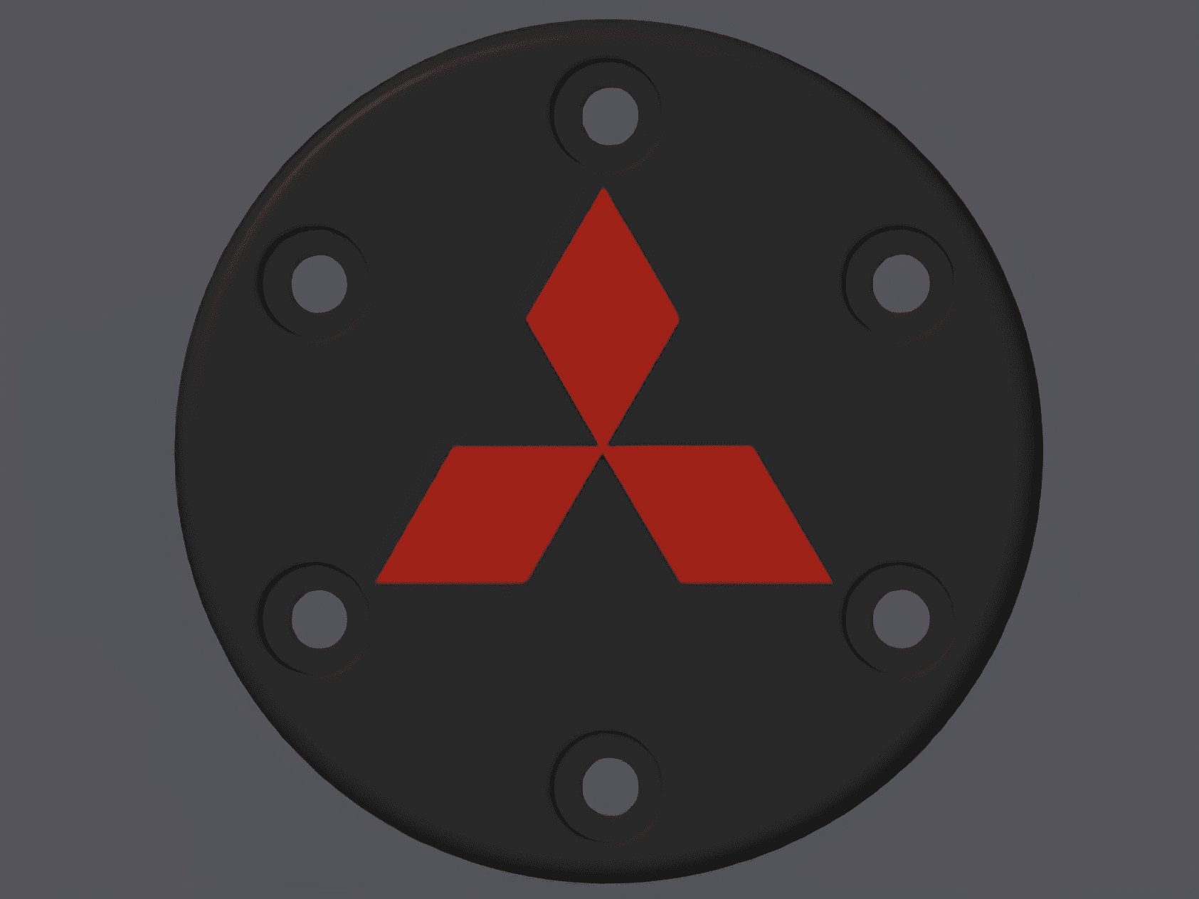 Mitsubishi centre cap for Logitech G29/G920/G923
