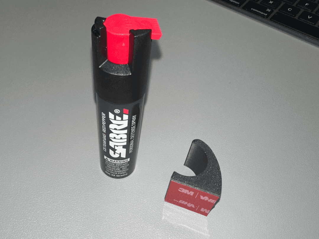 Sabre Pepper Spray Holder Clip Defense Spray Clip