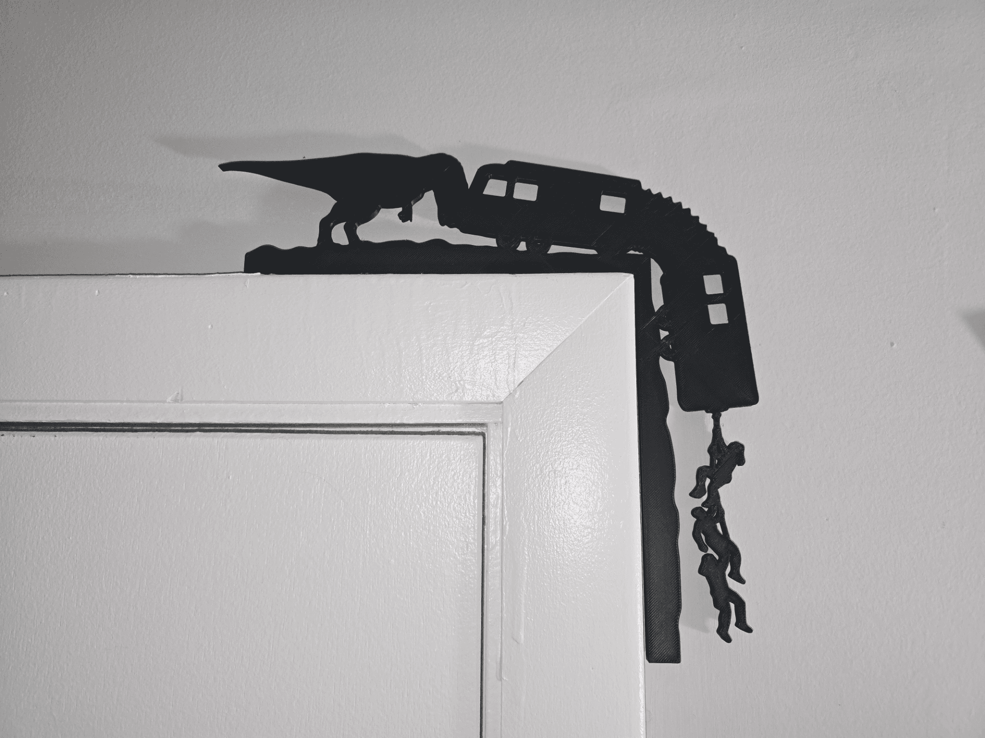 Lost World Cliffhanger Door Topper
