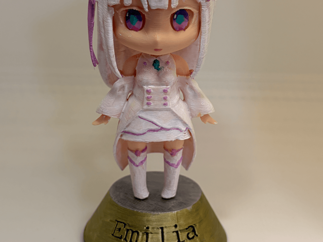 Re:Zero Emilia Chibi Style 