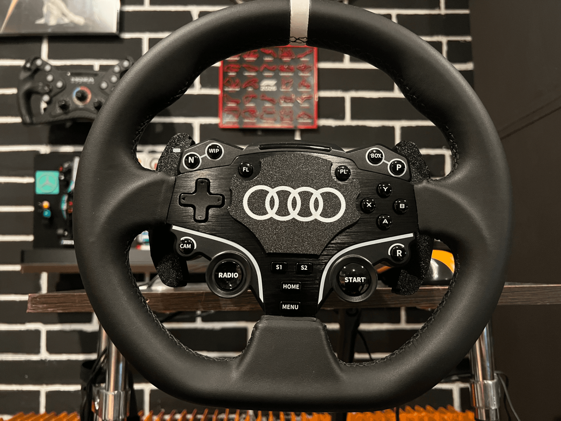 MOZA ES Magnetic logo plate Audi