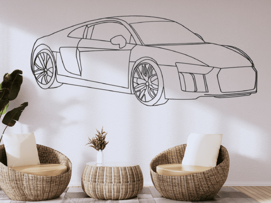 Audi R8 Wall Art