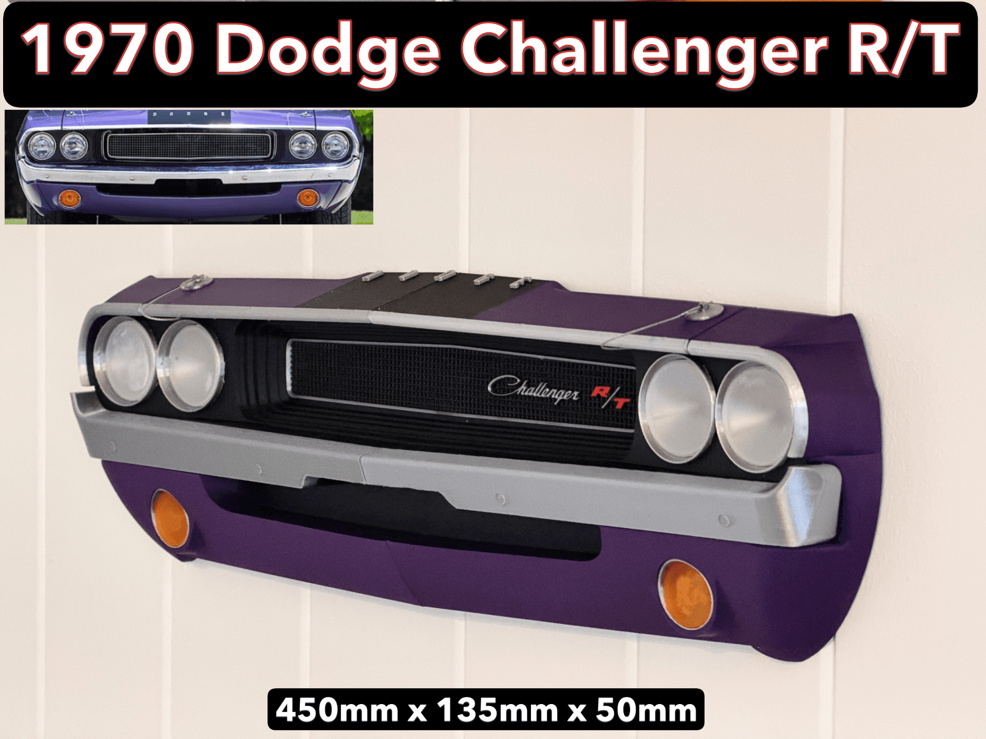 1970 Dodge Challenger front end