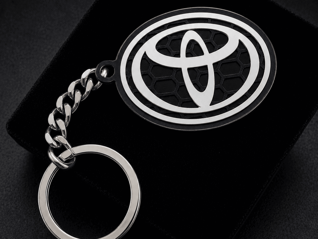 Toyota Logo Keychain