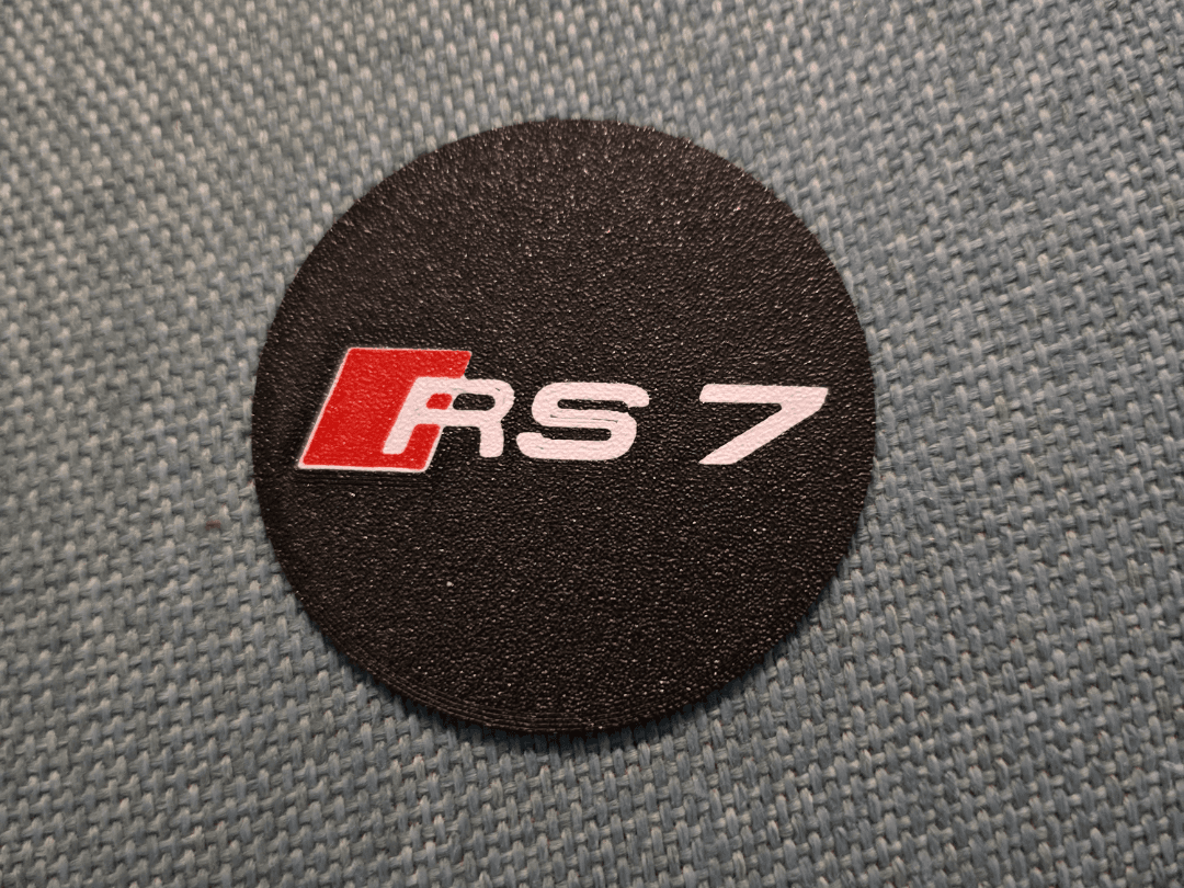 Sottobicchiere Logo Audi RS7 Bambino Design art
