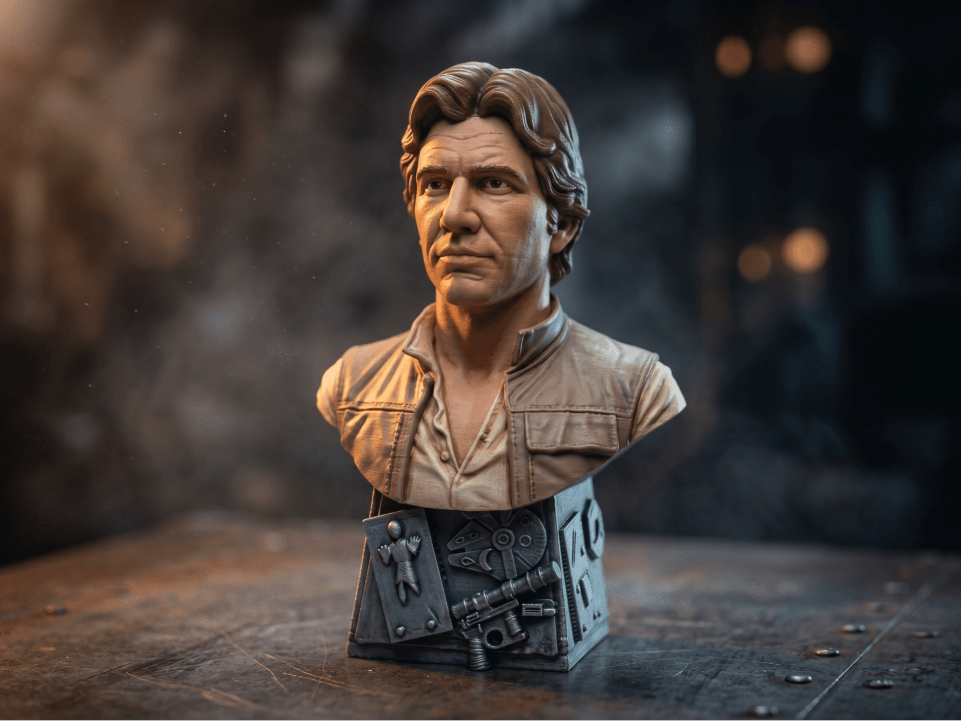 Han Solo Smuggler Bust - A Star Wars Collectible