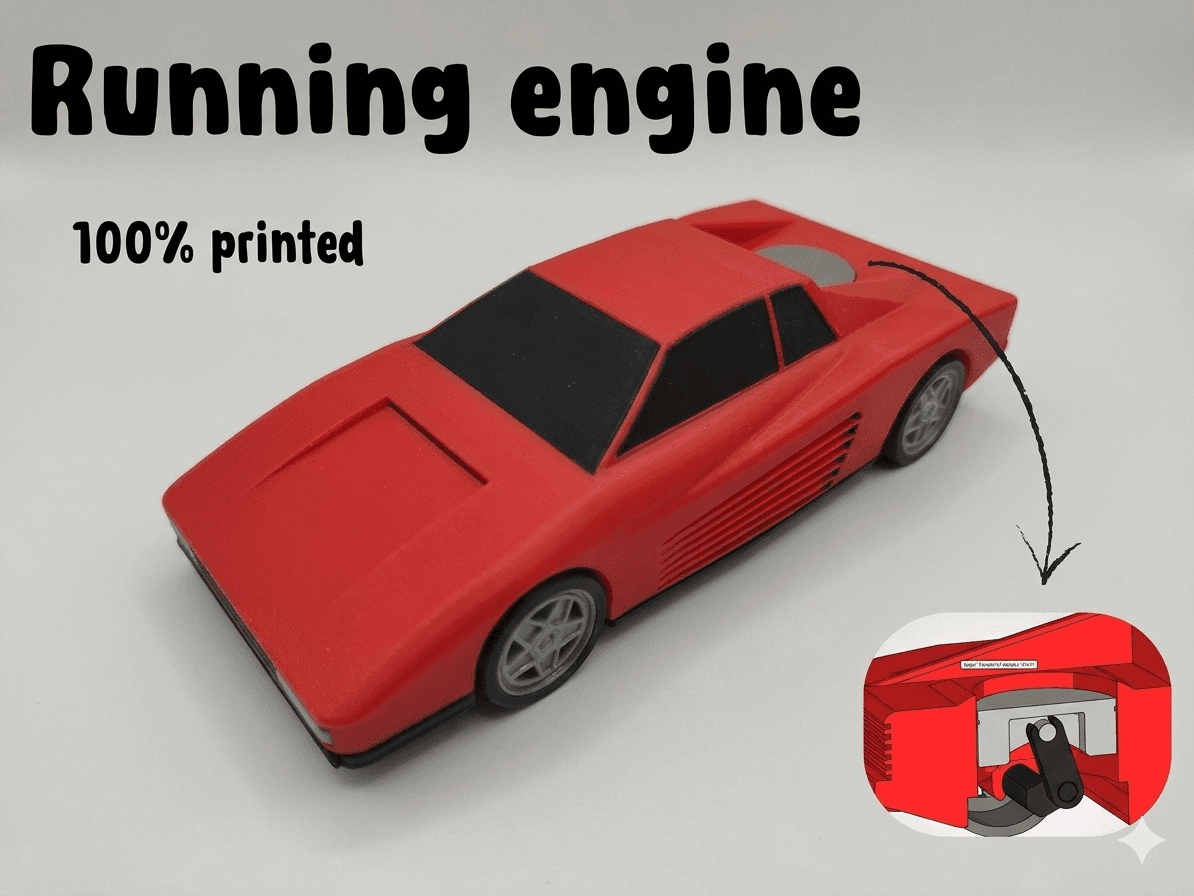 '80 – Retro Italian Supercar Toy 