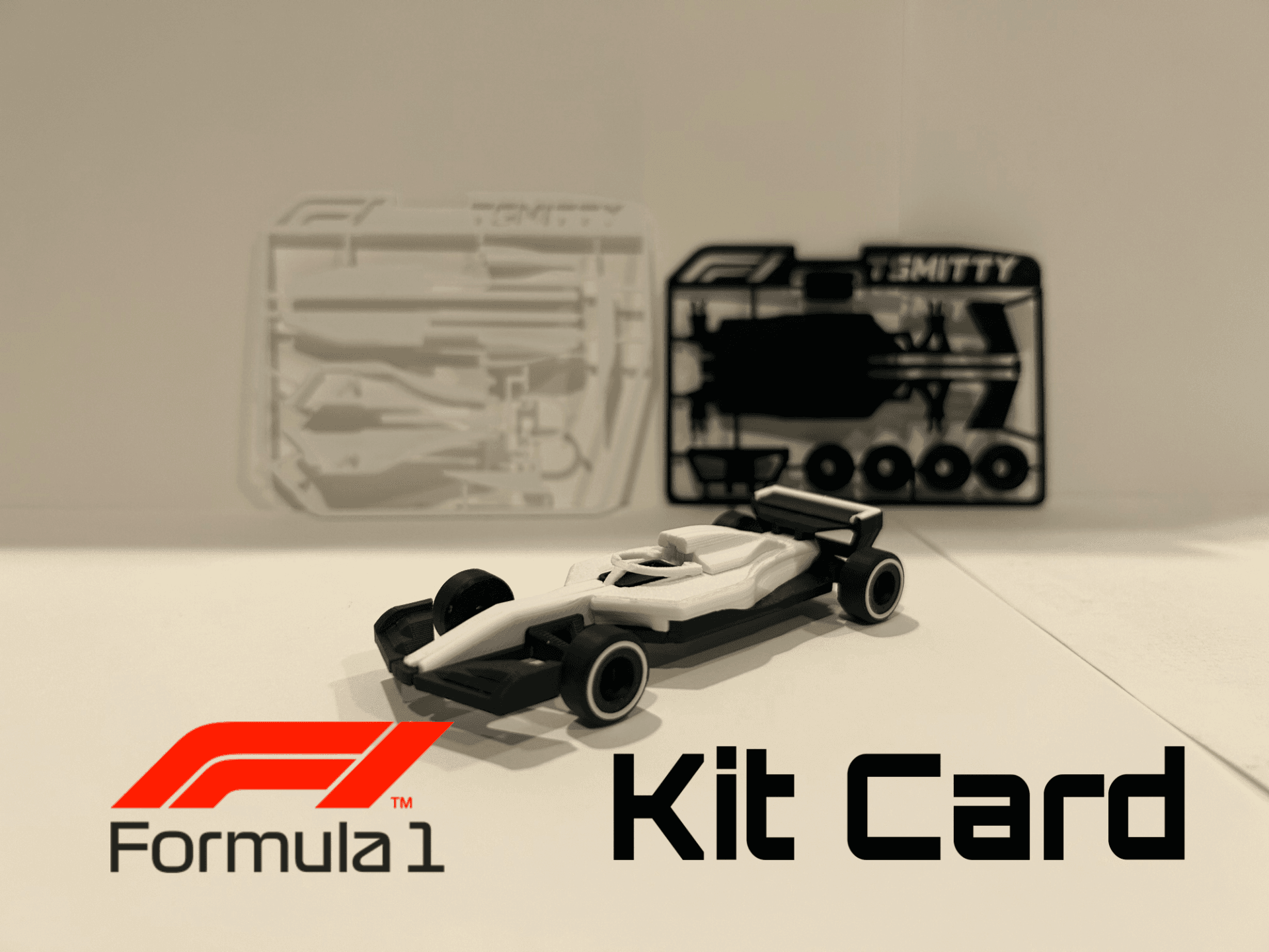 Formula 1 Kit Card