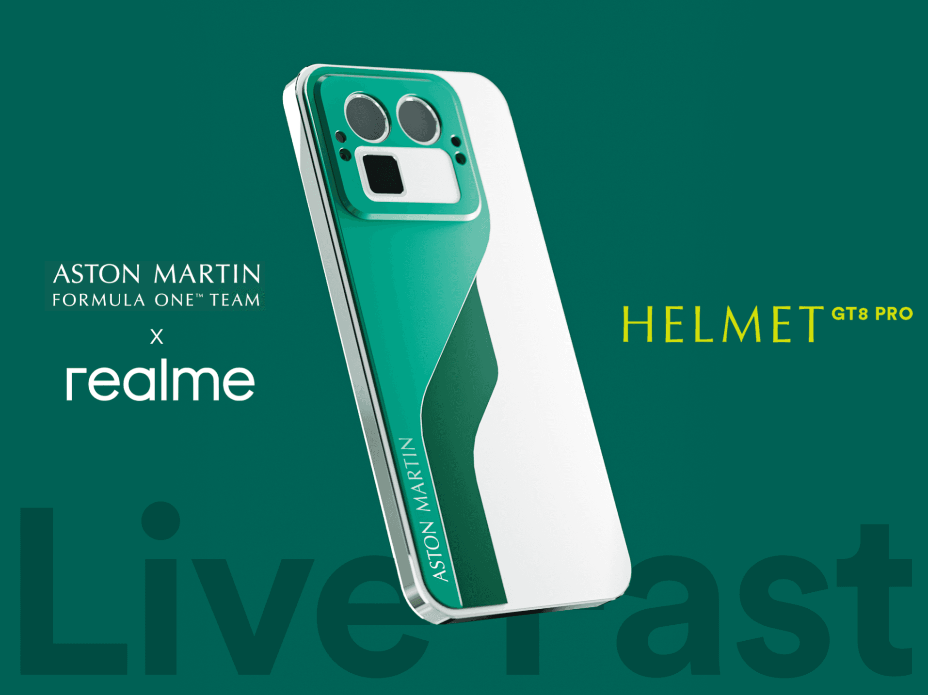 HELMET | RealMe x ASTON MARTIN F1 team