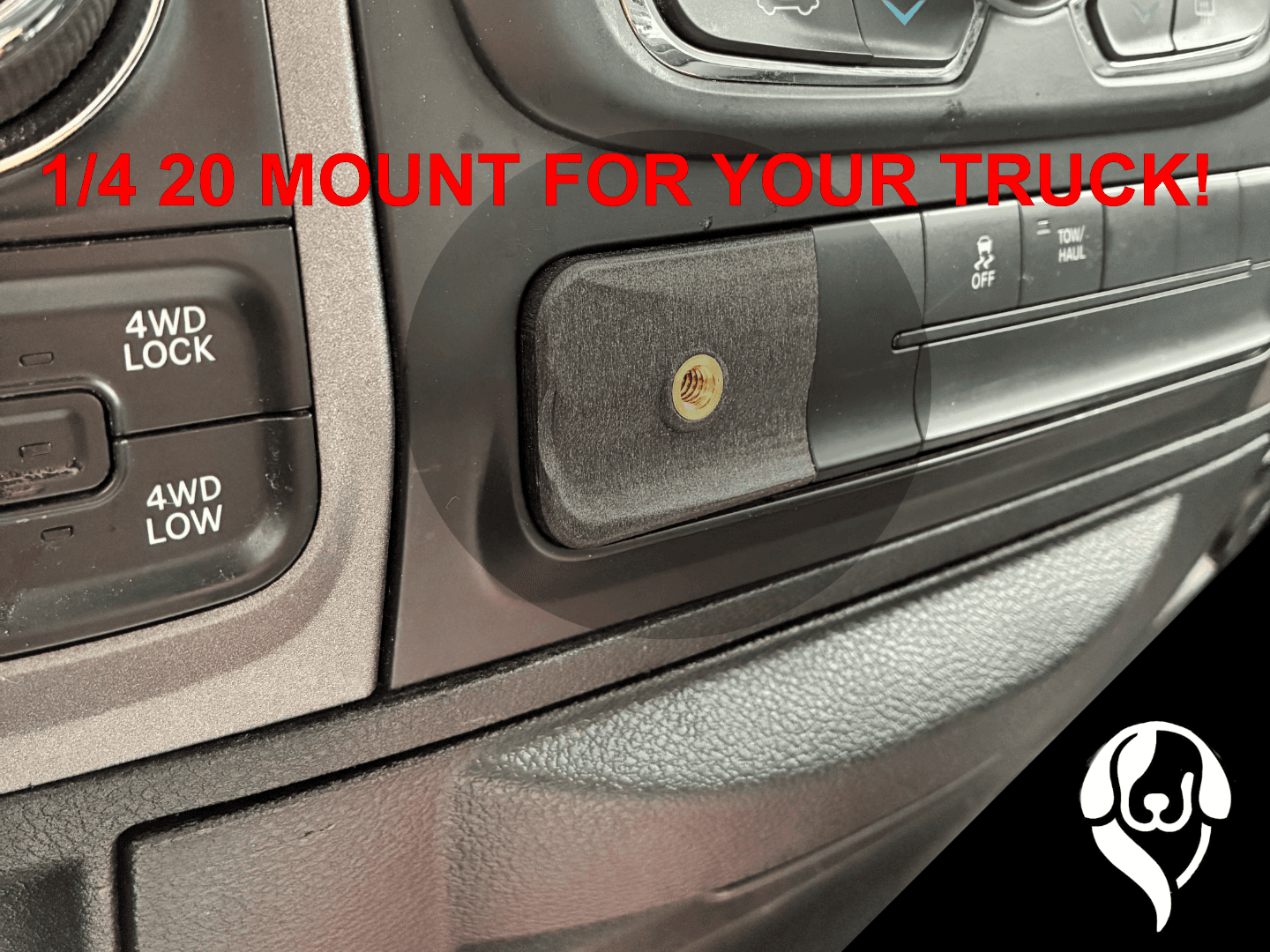 2019 Ram 1500 Classic 1/4-20 Mount
