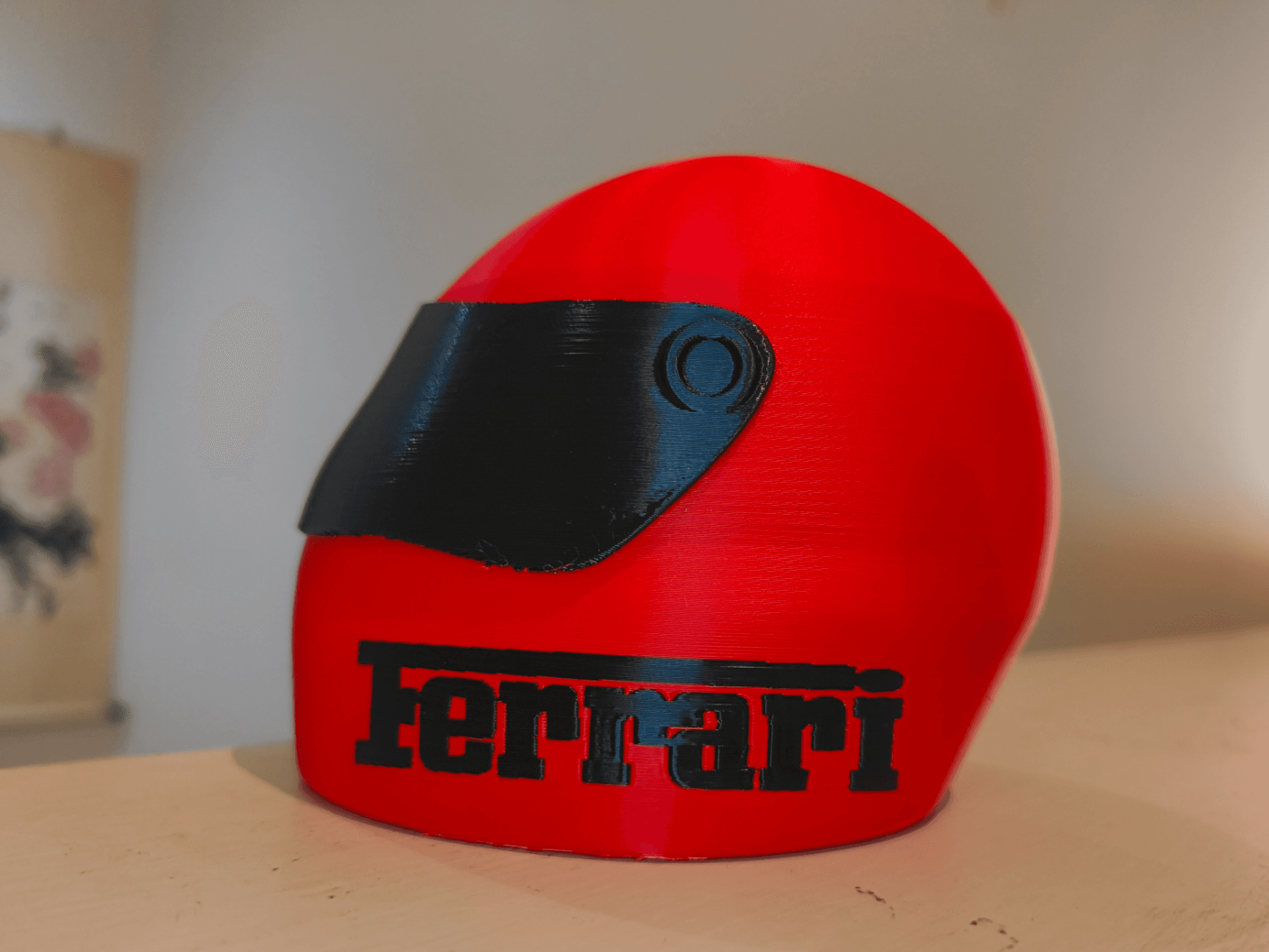Ferrari F1 Helmet Display Model : 2 color AMS