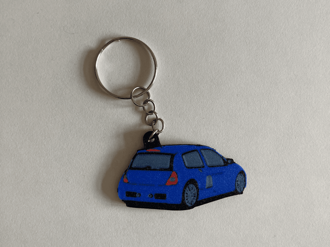 Keychain Renault Clio V6
