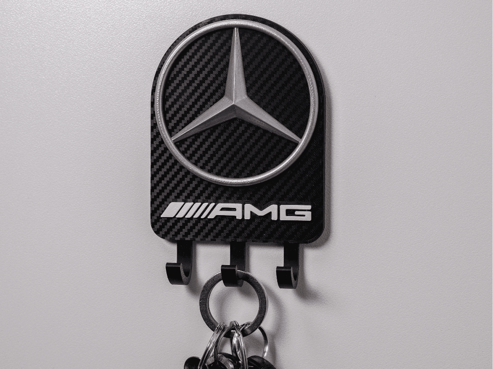 Mercedes Benz AMG wall key holder