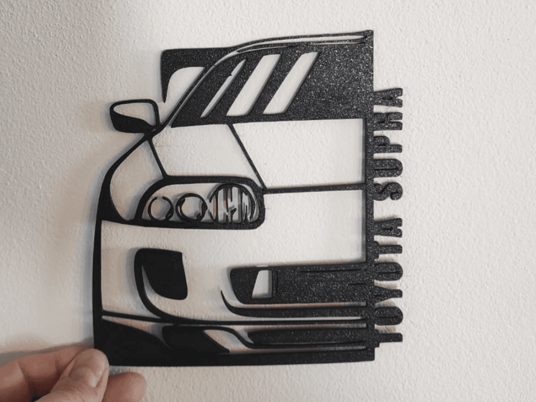 Silhouette Toyota Supra