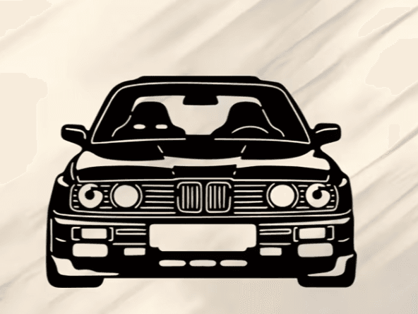 BMW Wand Bild