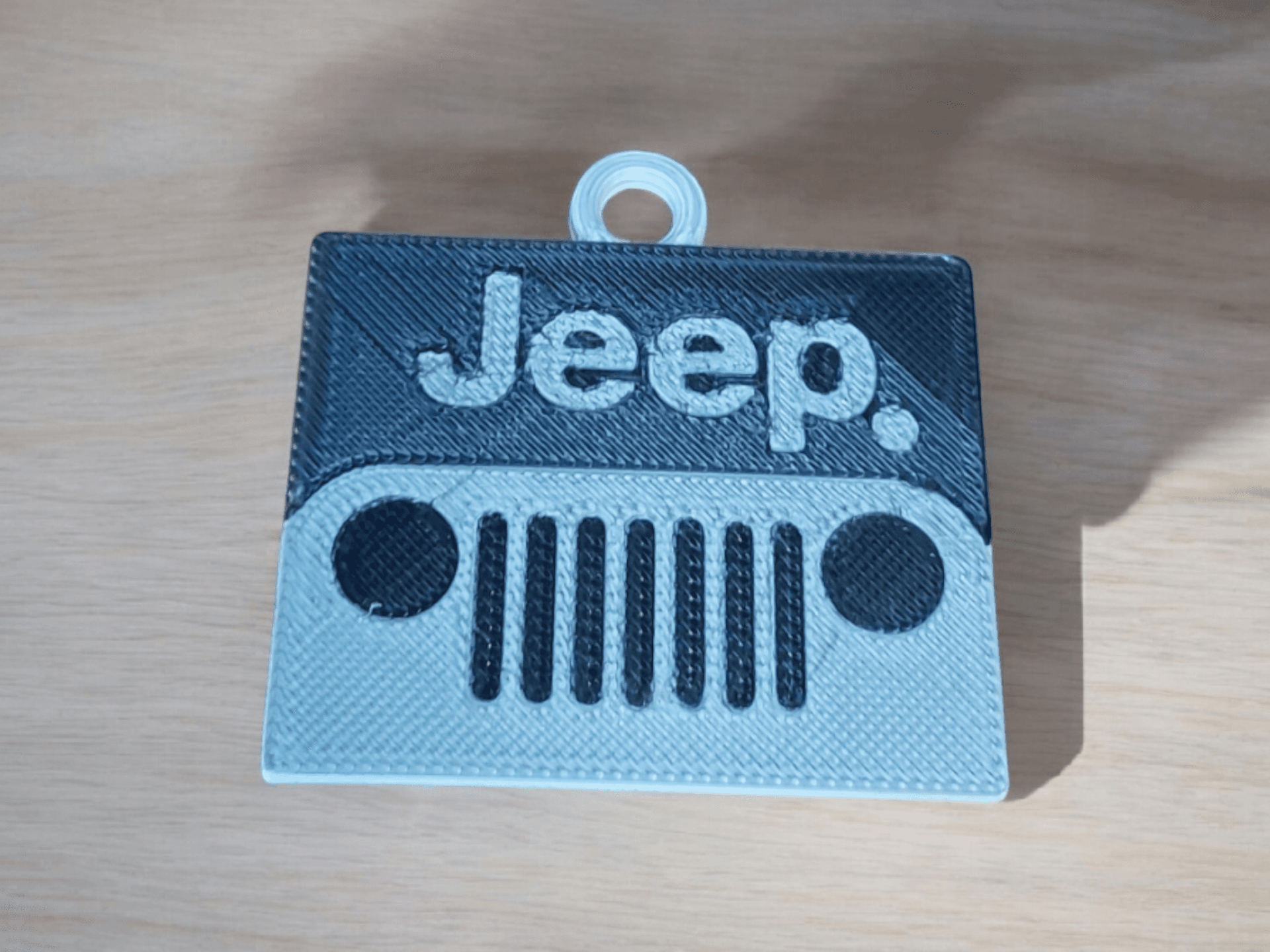 jeep logo keychain