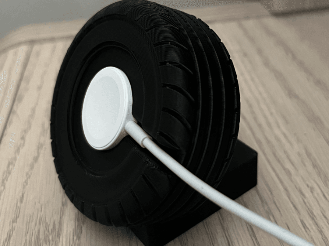 tire apple watch charging stand
