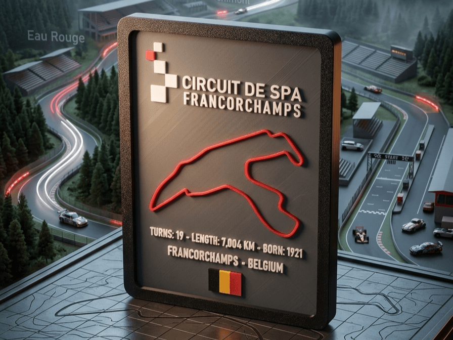 SPA Francorchamps Wall Decor