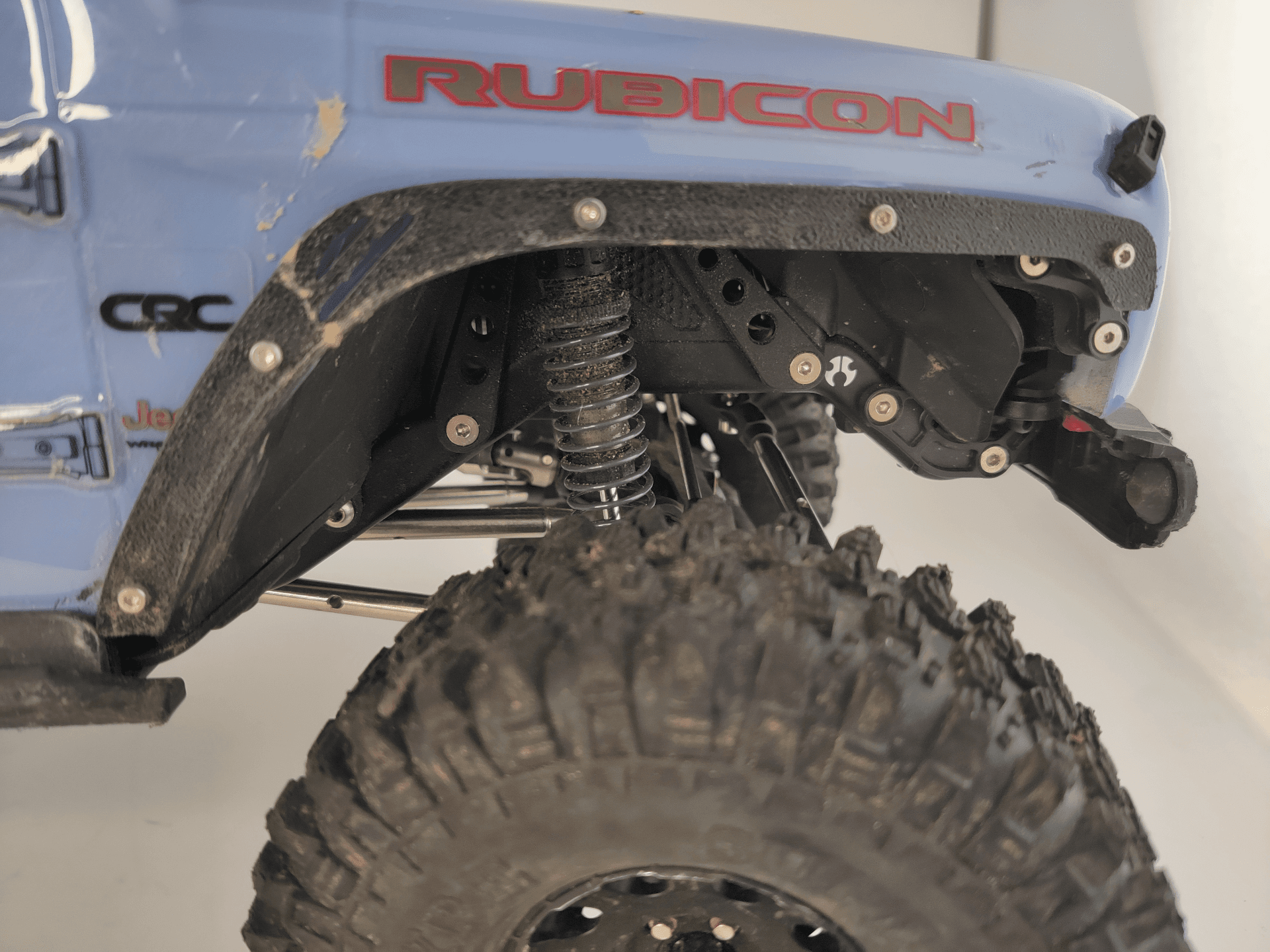 Fender edges for Axial SCX10 III Jeep JLU Wrangler