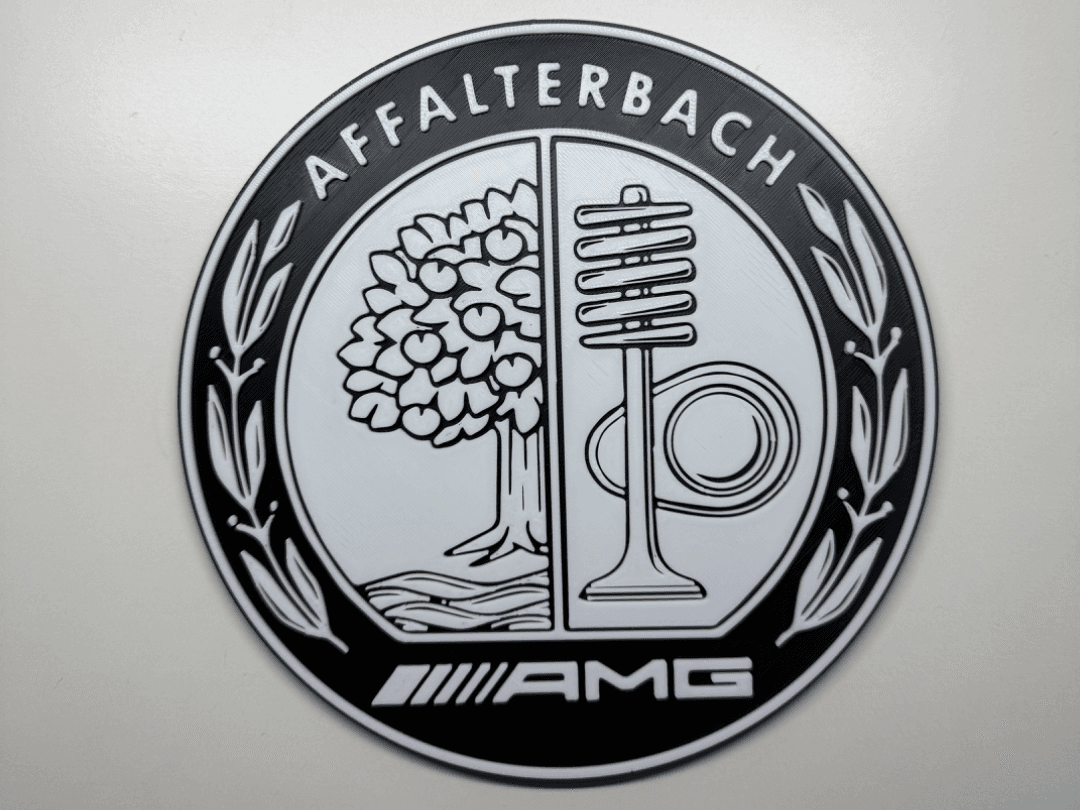 Mercedes AMG Wall logo