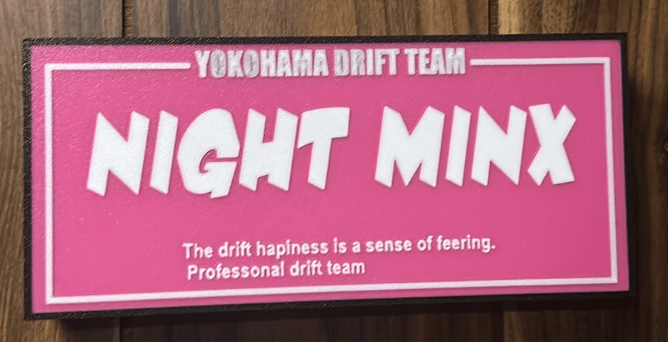 drift minx slap sticker lightbox