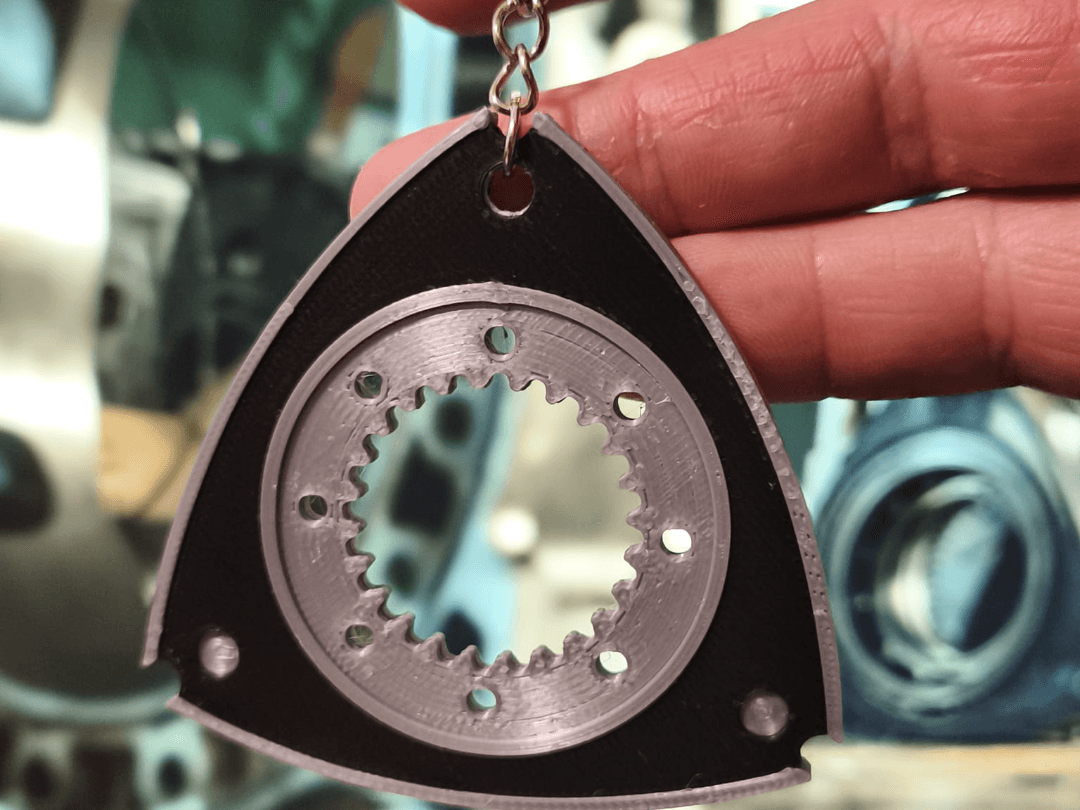 Wankel keychain