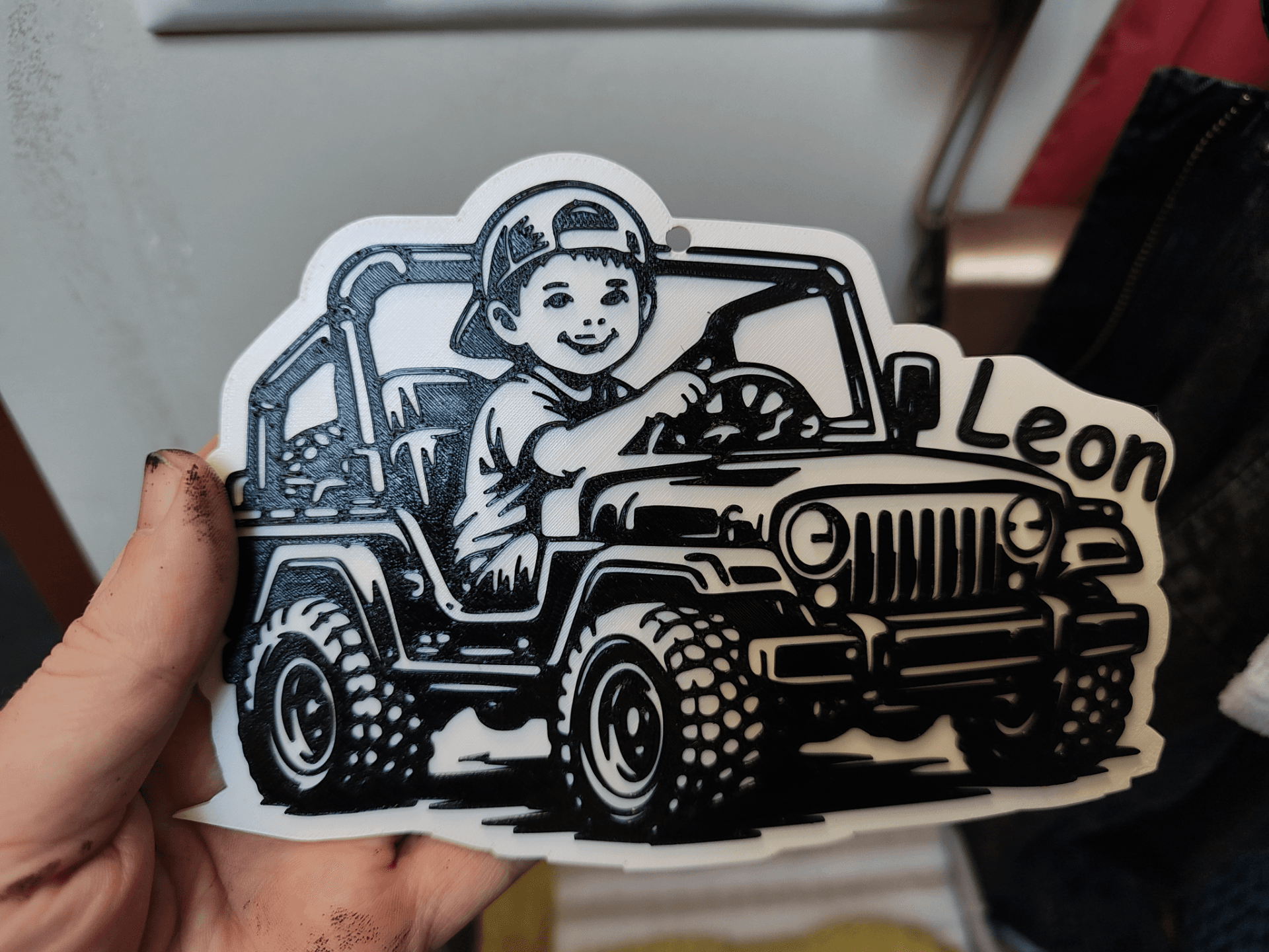 table for the car JEEP BABY