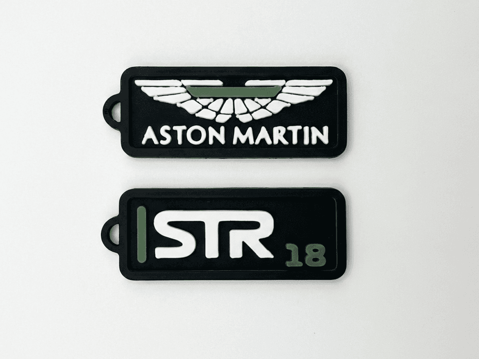 Lance Stroll - 18 - Aston Martin - Keychain