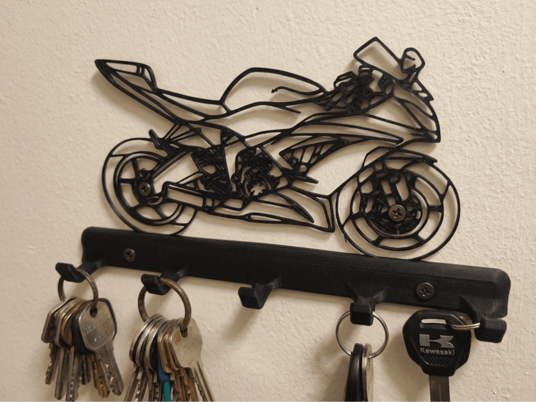 Motorcycle Key rack