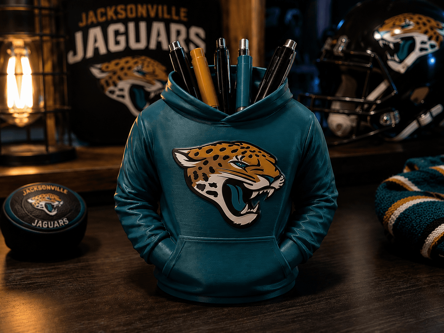 Jacksonville Jaguars Hoodie Pen Holder 