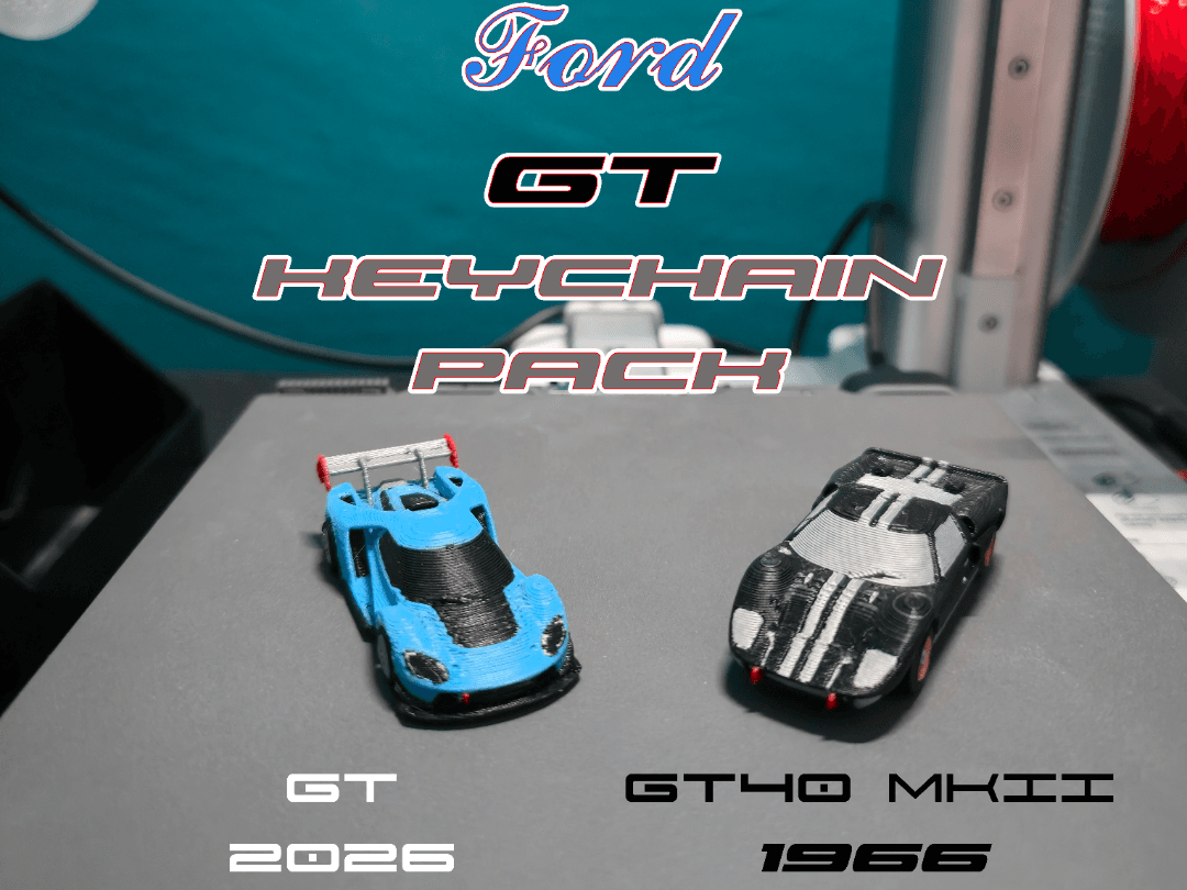 Ford GT Keychain Pack (PIP WW Vortek)