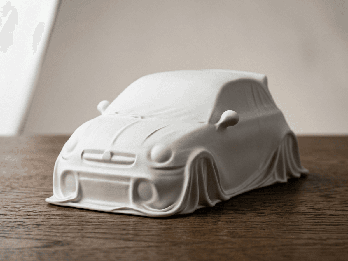 Fiat 500 Abarth covered