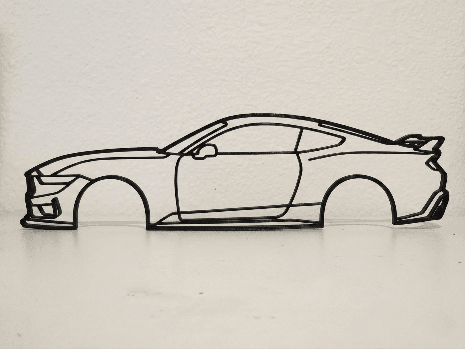 Ford Mustang Dark Horse S650 2D Wall Art